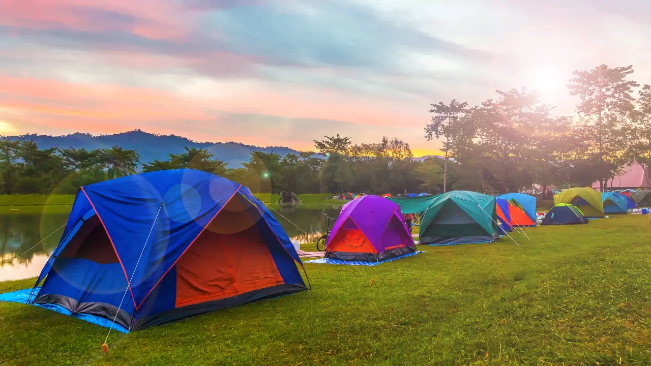 Camping em meia a natureza