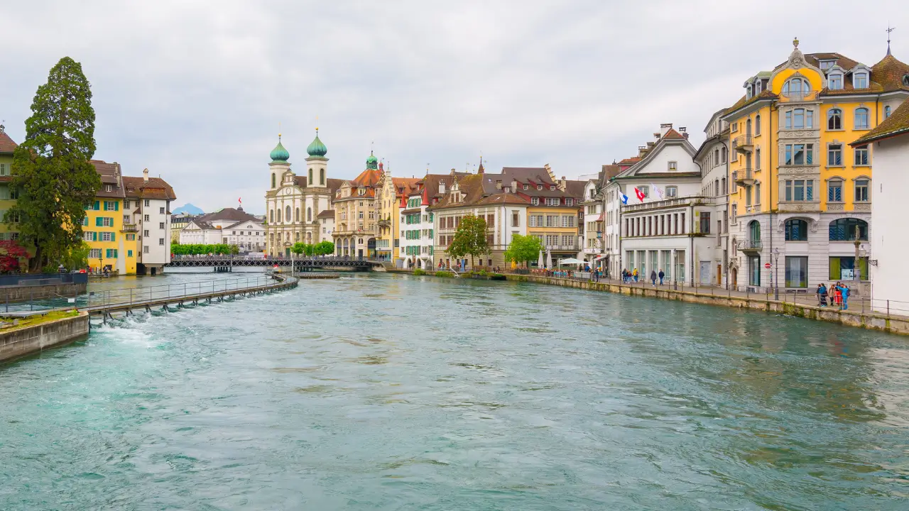 Lago Lucerna na Suíça