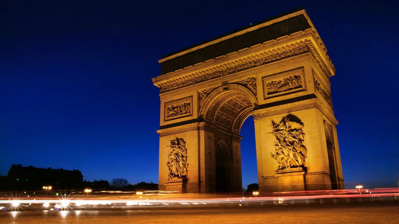 Arco do Triunfo em Paris