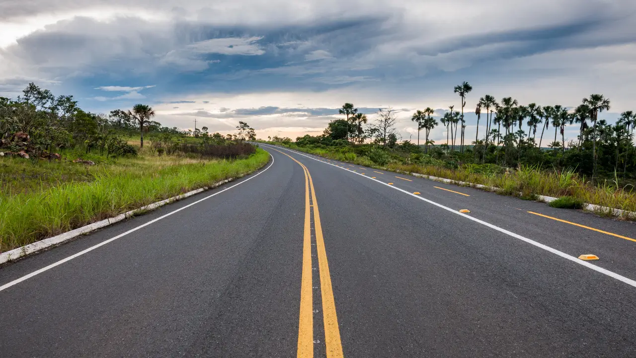 Estrada para Chapada dos Veadeiros