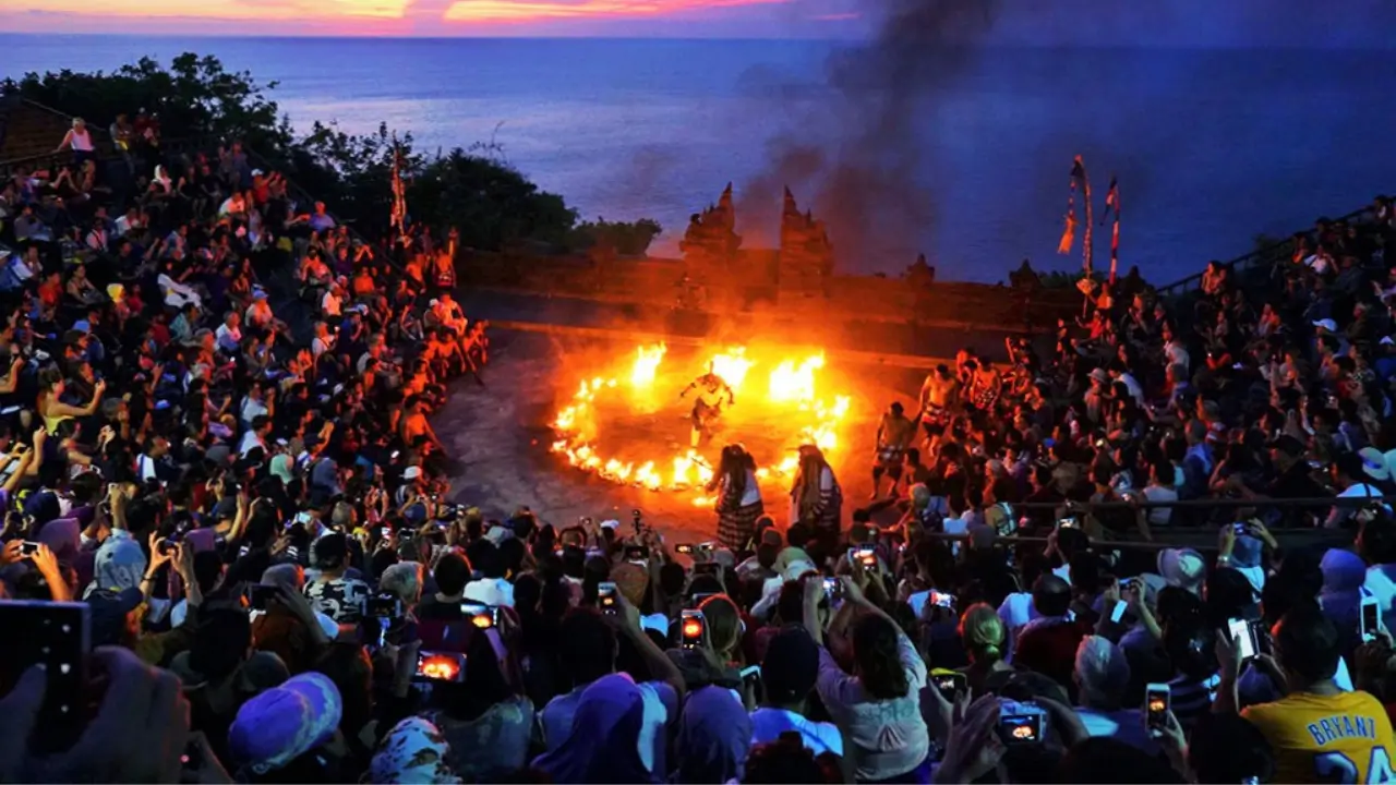 Festival religioso em Bali