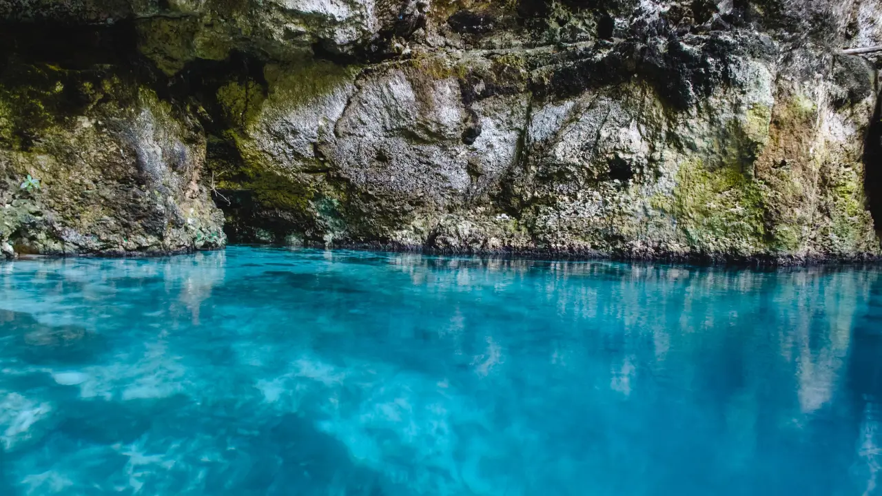 Hoyo Azul em Punta Cana