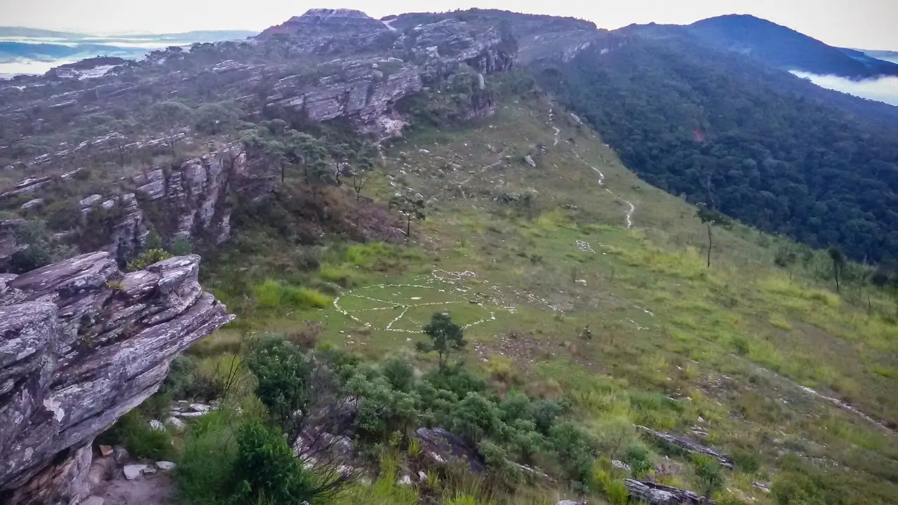 Mirante de pedras de São Thomé das Letras