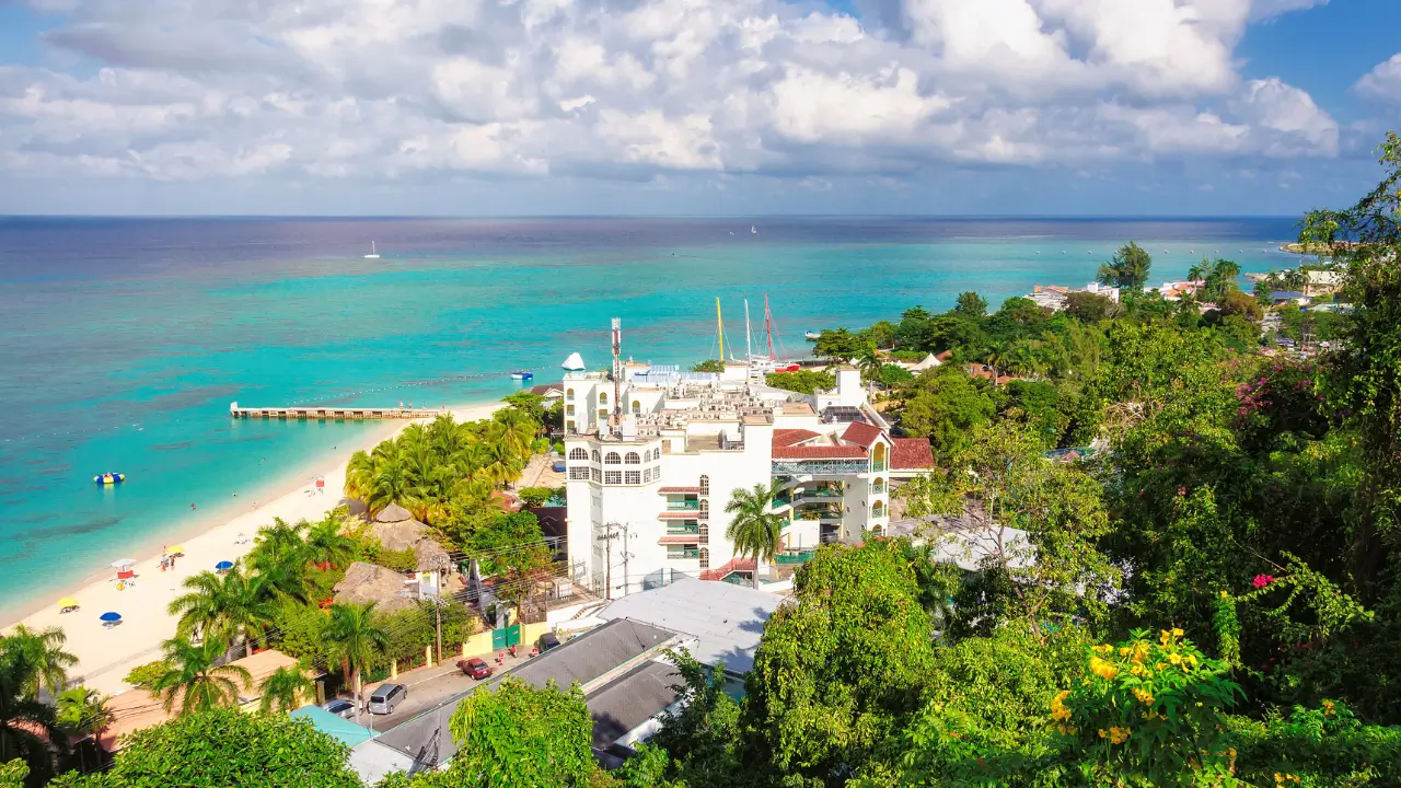 Montego Bay vista de cima