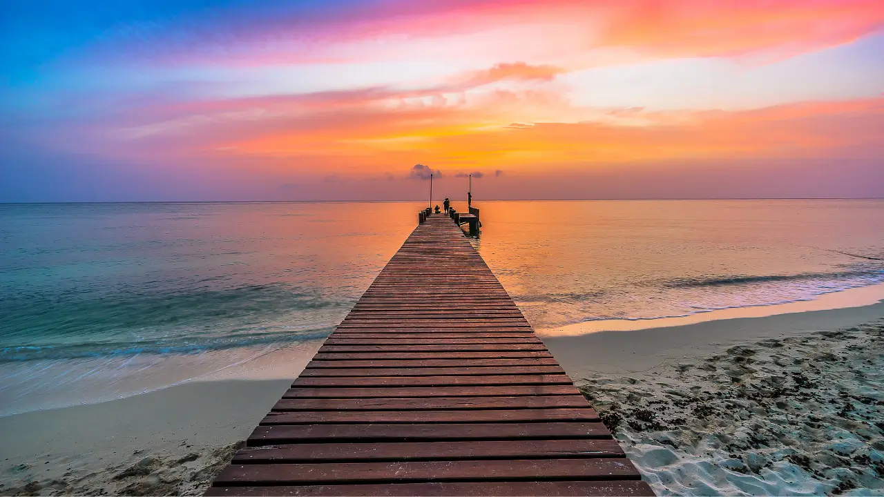 Pôr do sol em Cozumel