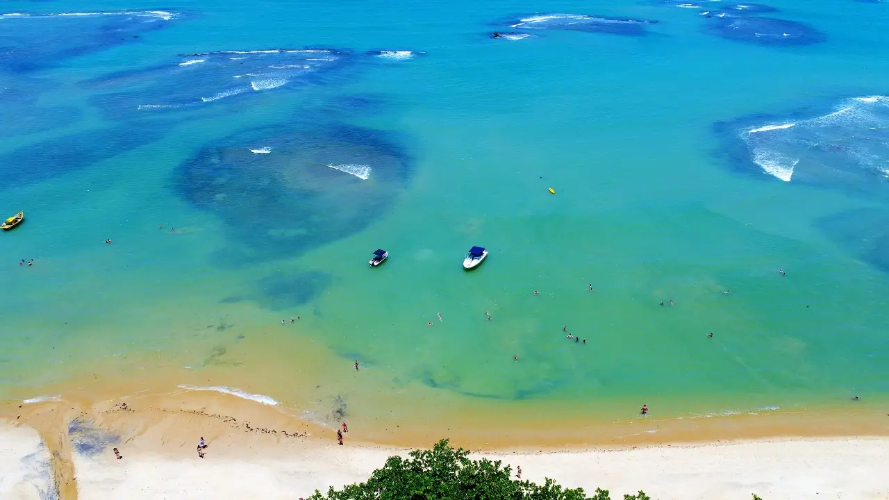 Praia em Trancoso, Bahia