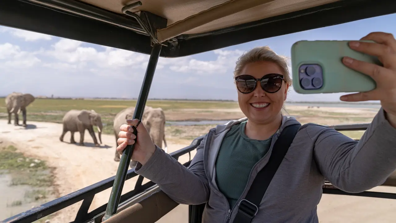 Safari no Parque Tarangire e Ngorongoro