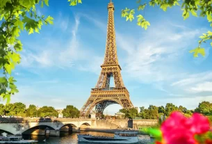 Torre Eiffel em Paris na França