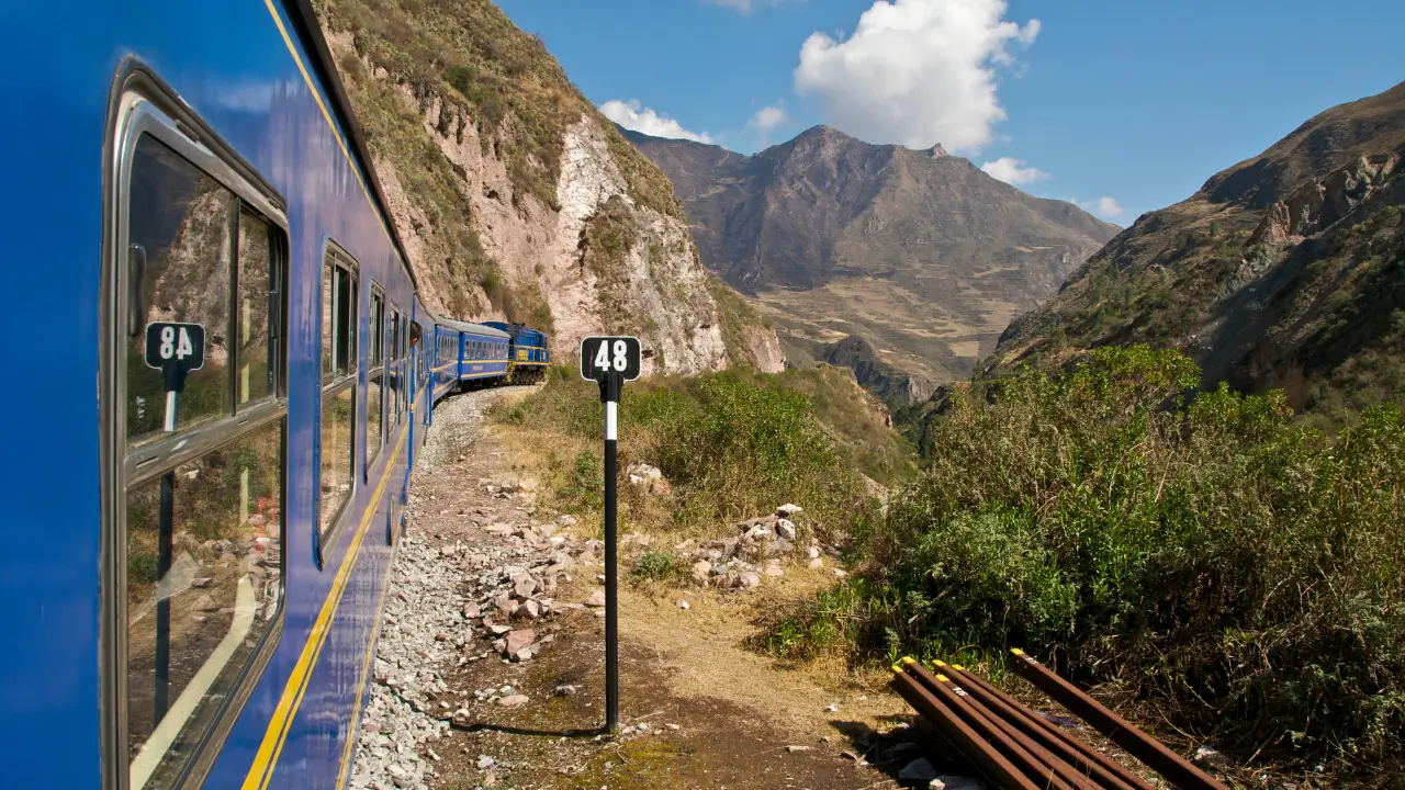 Trem para Machu Picchu