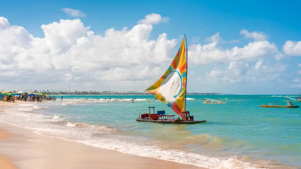 Passeio de jangada em Porto de Galinhas - 4