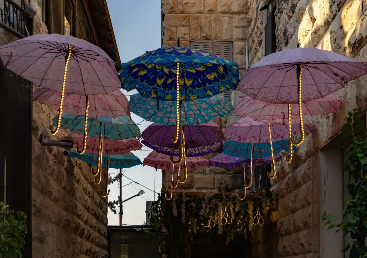 Rainbow Street em Amã